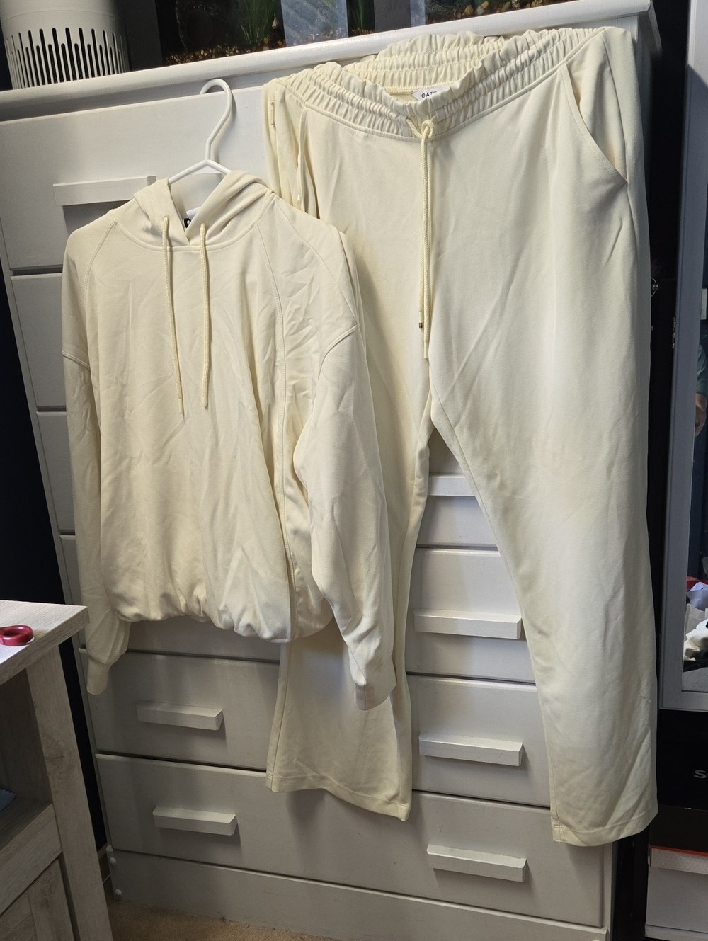 Athleta Seasoft Hoodie & Joggers Set